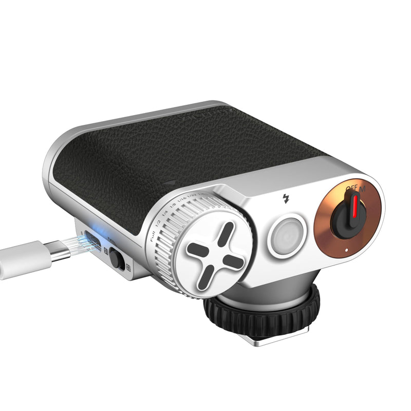 VILTROX 24W/s Retro Flash for Camera, 0.1-1.5s Recycle Small Camera Flash, 800mAh On Camera Mini Flash GN12 with 7 Levels, S1/S2 Optical Control for Sony Fujifilm Canon Nikon Olympus (Z1+) Z1+