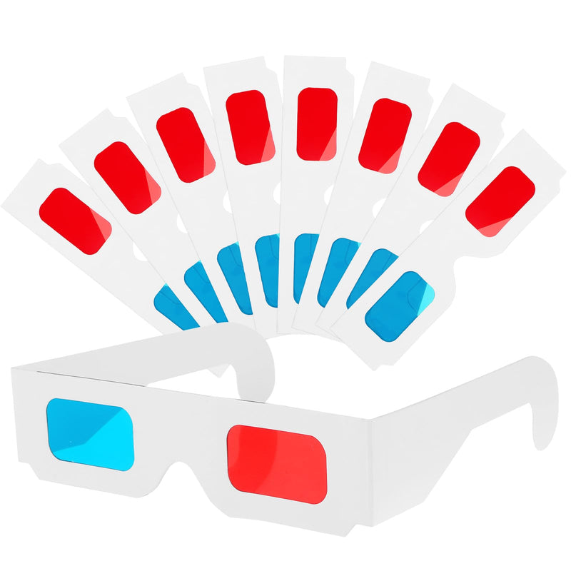 30pcs 3D Viewing Glasses, 3D Glasses for Movies at Home, Foldable and Lightweight Movie Glass for Kids and Adults, Perfect for Immersive Movie Experiences