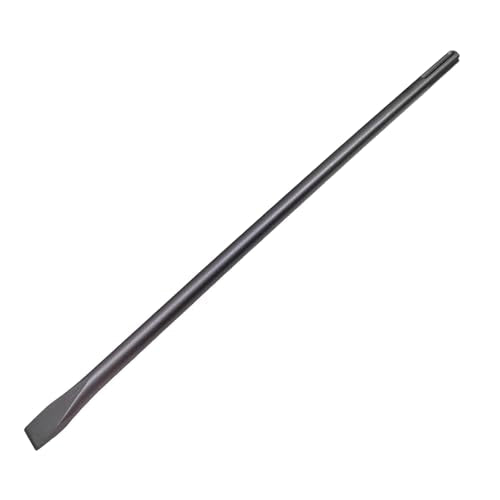 24-Inch SDS Max Flat Chisel, 1 Inch Alloy Steel, Ideal for Concrete Demolition, Tile Removal 24" x 2"