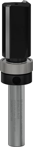 Pro Router Bit Top Bearing Flush Trim, Diameter 16 x L 25.4, Shank 8 mm 8 mm shaft Ø 16mm