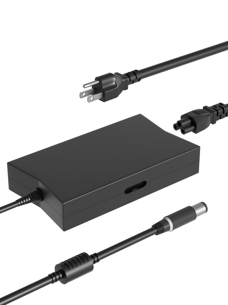 130W 7.4mm Tip Charger Compatible with Dell G3 G5 inspiron 7559 7577 7567 5577 Precision 3541 3520 3530 3551 XPS L502x L702x Laptop, WD15 WD19 Dock, LA130PM121 Adapter