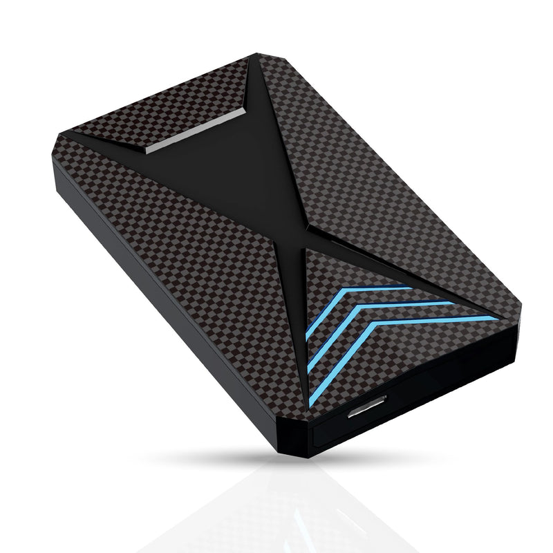 1TB External Hard Drive Portable USB 3.0 External HDD with RGB Light – High-Speed Data Transfer Data Storage Drive Compatible with PS3, PS4, Desktop, Laptop, Gaming Consoles, and More 1TB