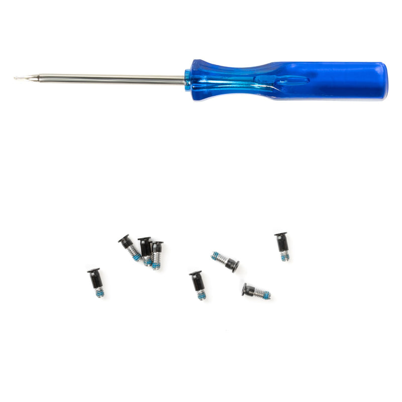 4 pcs Bottom Case Screws + Screwdriver Replacement for MacBook Air 13" A2681 A3113 2023-2024 Year (Midnight) Midnight