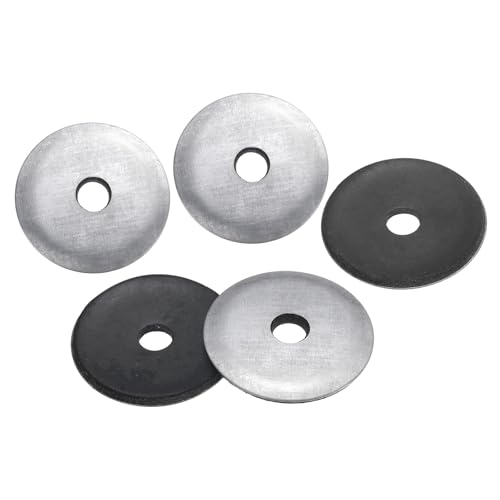 uxcell 200Pcs 7/32" x1-3/16 Sealing Washers for Screws Bolts, Silver&Black 7/32" x 1-3/16" 200