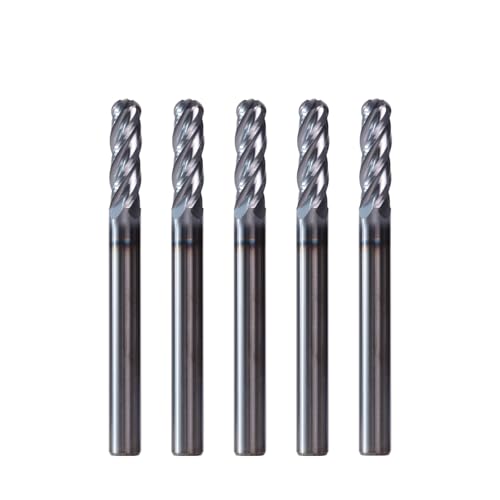 NZ 3/16" 4-Flute Ball Nose End Mill