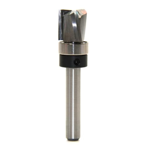 Carbide Compression Flush Trim Router Bit 1/4 Shank 1/2" Dia. 1/2" Cut H 1/2" Diameter,1/2" Cutting Length, 1/4 Shank