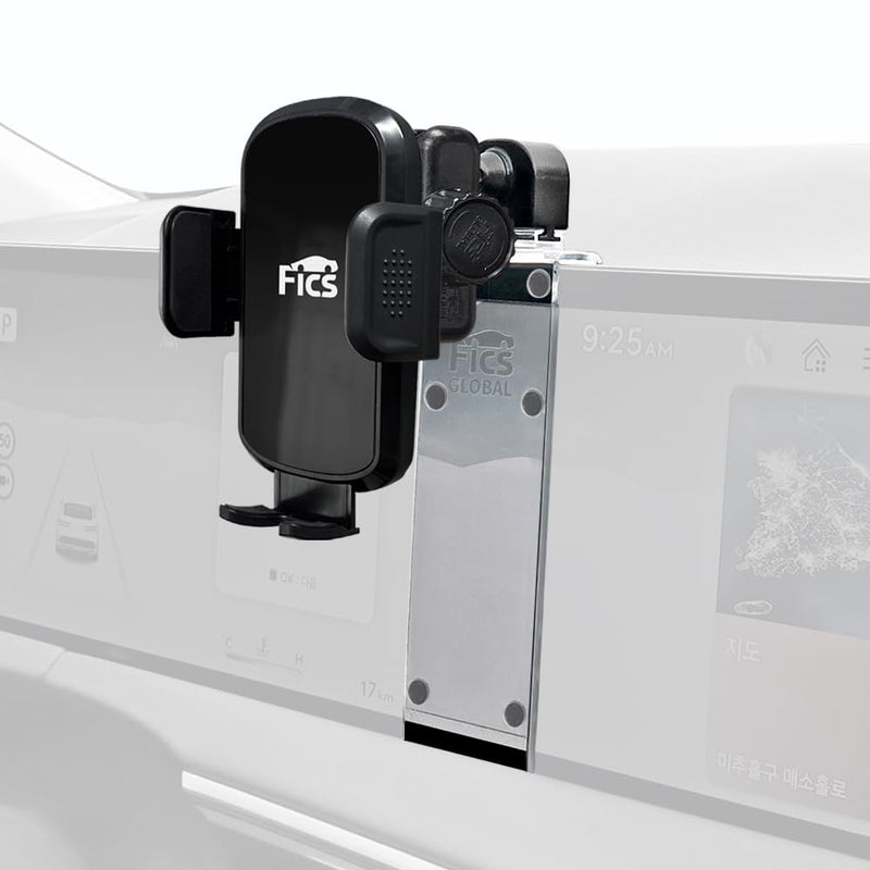 FICS Car Phone Holder for Genesis GV70 2026 Moder-Year – Custom-Fit Mount for Seamless Integration, Interior Accessories for Navigation, No Adhesive or Tools Required