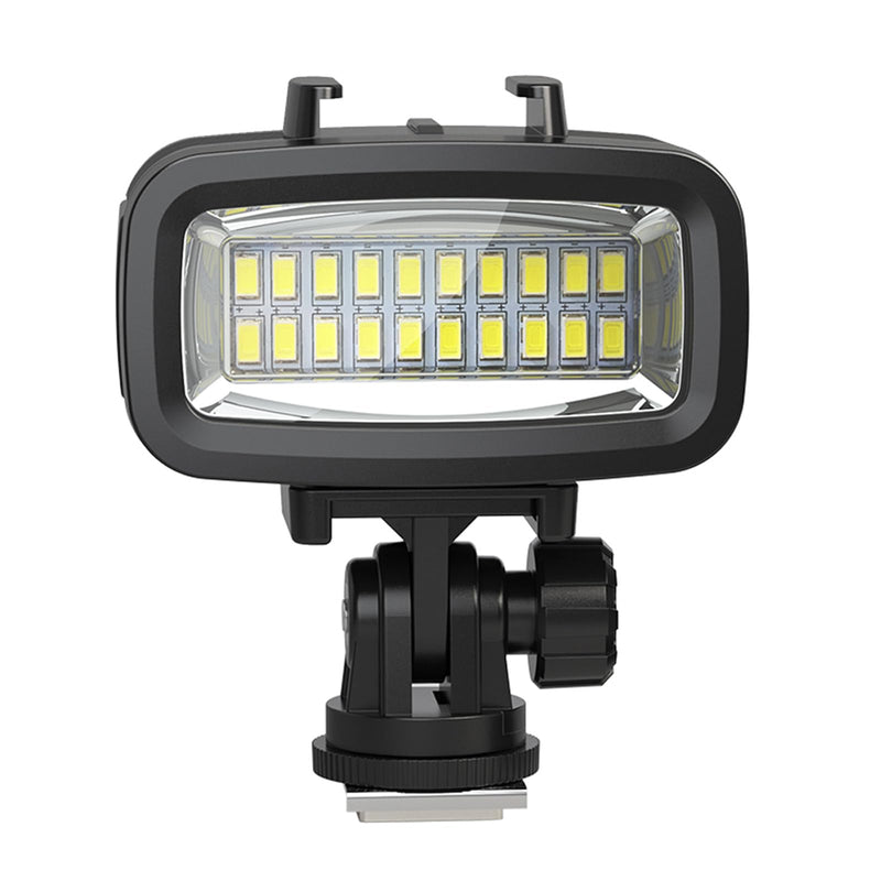 Dive Light Compatible with Gopro Light, 700LM Diving Flashlight, 4 Modes SL-100 Underwater Lights, 40m Waterproof Diving Fill Light, Underwater LED Video Light for Multiple Action Camera