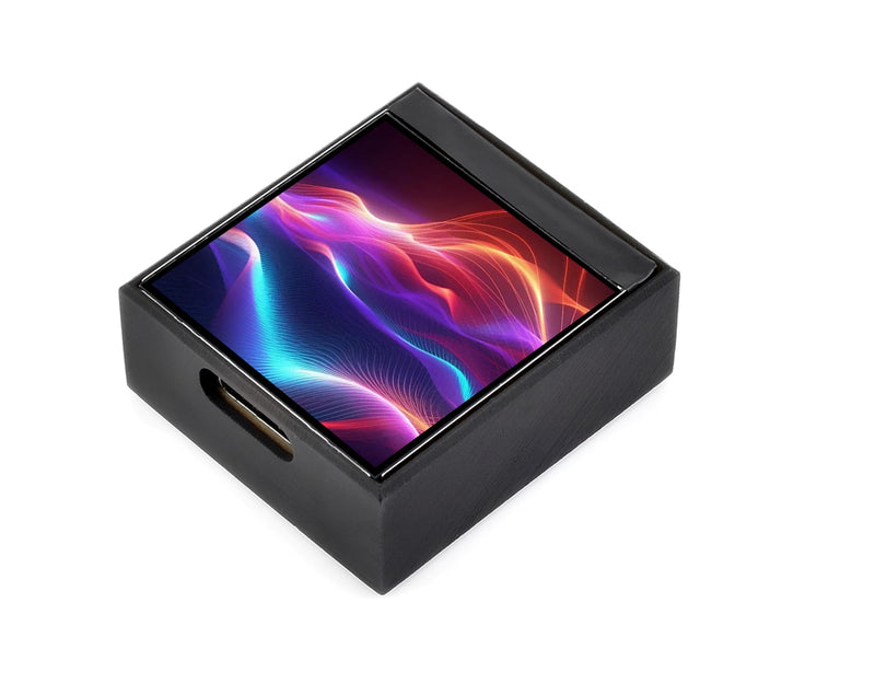 ESP32-S3 with1.3inch Display Development Board, Onboard 1.3inch IPS LCD 262K Color, 240x240 Pixels, Built-in ST7789V2 Chip and 6-Axis IMU, RGB LCD, SPI, Supports 90° Hardware Rotation (with Case)