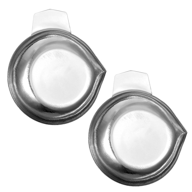 Set of 2 Weighing Plates, Electronic Scales Stainless Steel, Mini Counting Scales | weighing bowls cradle bowls measuring cups for jewelry liquids laboratory supplies kitchen