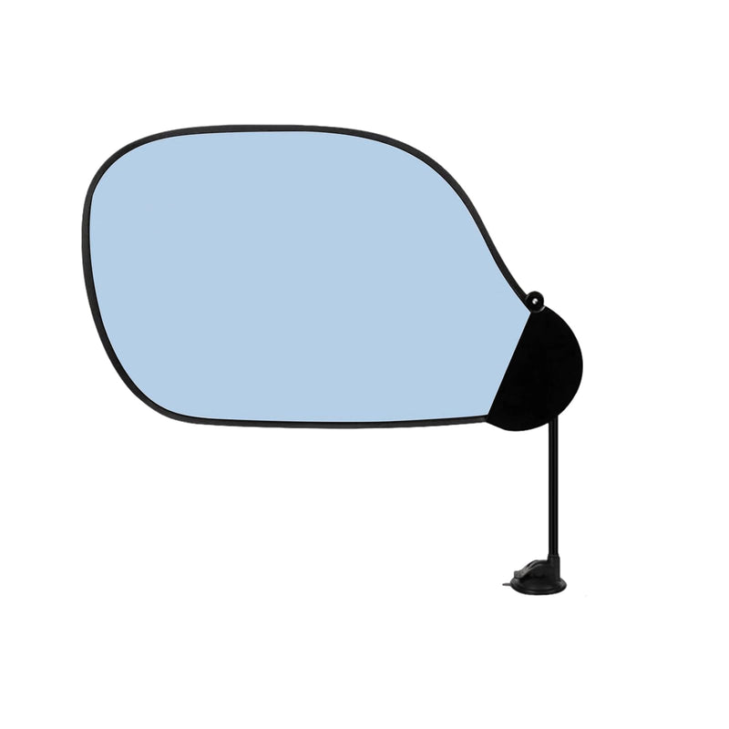 Laptop Sun Shade with Clip and Suction Cup (2 Ways to Use), 22.8 x 14.2 Inch Flexible Adjustable Cubicle Shade, Portable Foldable Laptop Cover for Beach Chairs and Car Window (Blue) Blue