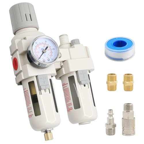 3/8"-Air-Dryer-for-Compressor Semi-Auto Drain 0-150PSI 3/8"-NPT