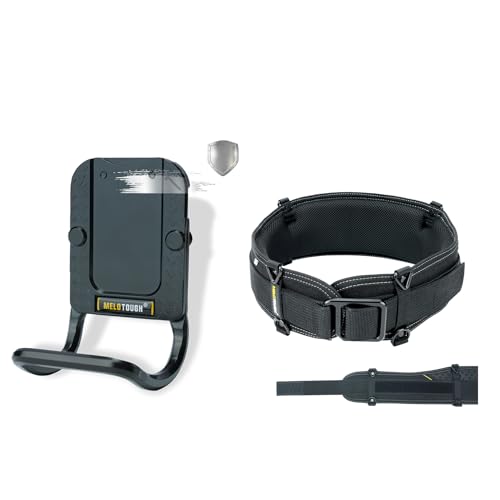 MELOTOUGH Hammer Holder, Hammer Holder for Belt,And Padded Tool Belt,Electrician Tool Belt