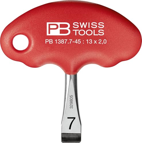 PB SWISS TOOLS Film Tool PB 1387.CN | 100% Swiss Made | Special T-Handle Screwdriver for Slotted Camera Screws PB 1387.CN (Skin-package)
