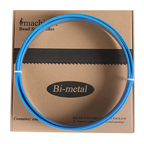 Imachinist S11511014SS M42 115" X 1" X 10/14TPI Bandsaw Blade for Stainless