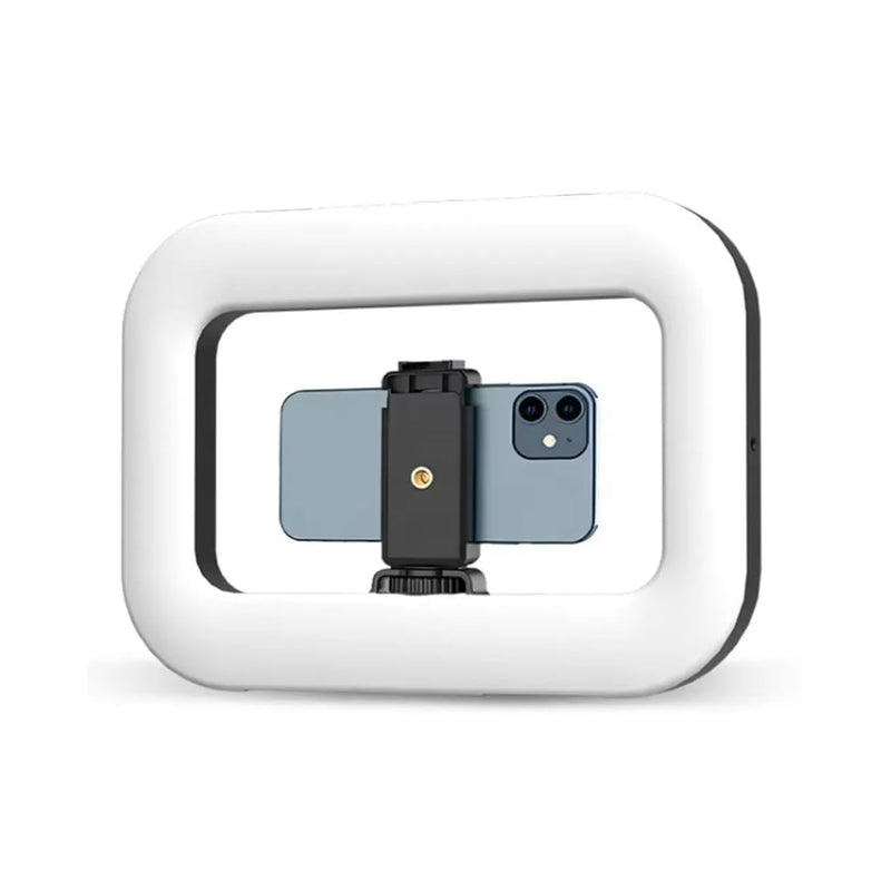 LED Content Frame - The Ultimate Content Creator Light with Soft, Adjustable Lighting & Ergonomic Handheld Design - Portable Handheld Ring Light Offers Glare-Free Clarity & Stable Control