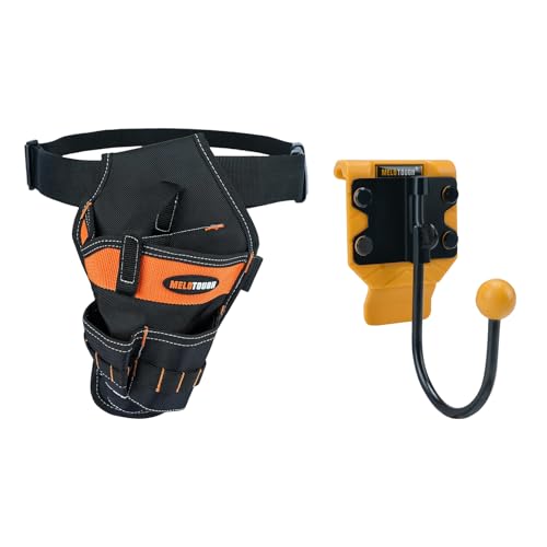 MELOTOUGH Right Hand Tradesman Pro Drill Pouch for Tool Belt, Tool Belt Hook