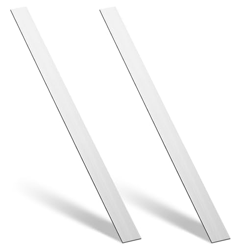 Zonon 4 Pcs 6061 Aluminum Flat Bar 36 x 1 x 1/8 Inch, Metal Stock
