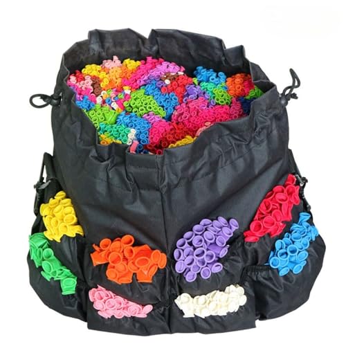 Multifunctional Balloon Organizer Bag - Wide Mouth Tool Storage Bag for Clown/Entertainer/Balloon Twiste