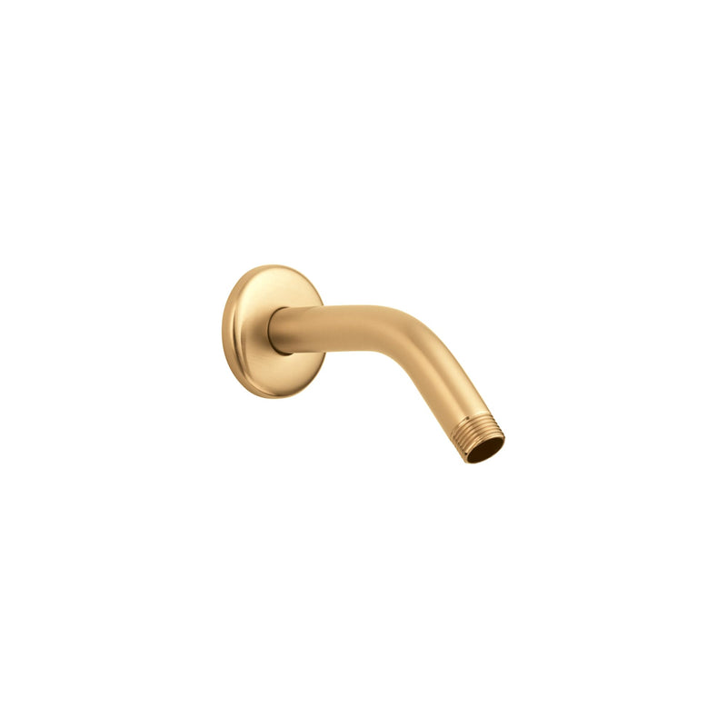 hansgrohe 5-inch Modern Showerarm in Brushed Gold Optic, 27411253