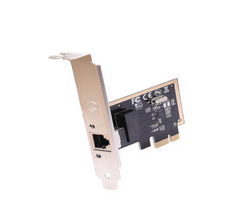 IO Crest PCIe Gigabit Ethernet Network Card-Independent Port 1000Mbps, Realtek RTL8115H Chip Support LACP/Bridge/NAS/Soft Router, Compatible with Windows/Linux/Server (PCIe x1 to x16)