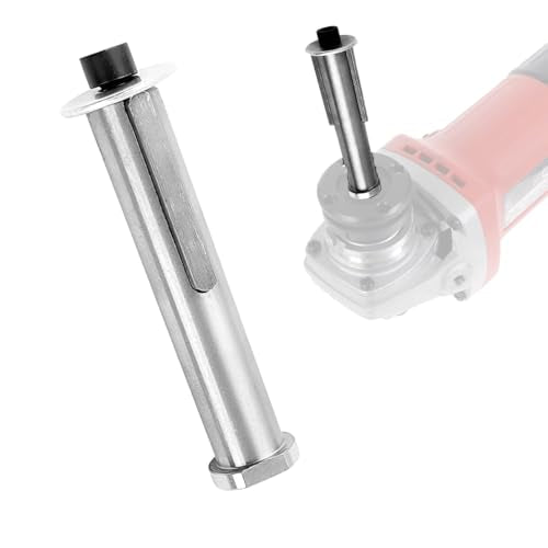 M14 Thread Satin Roller, Versatile Satin Roller, M14 Thread, Robust and Durable, Easy to Disassemble, Satin Roller, Mandrel Adapter, Grinding Attachment for Angle Grinder, Roller Grinding Machine