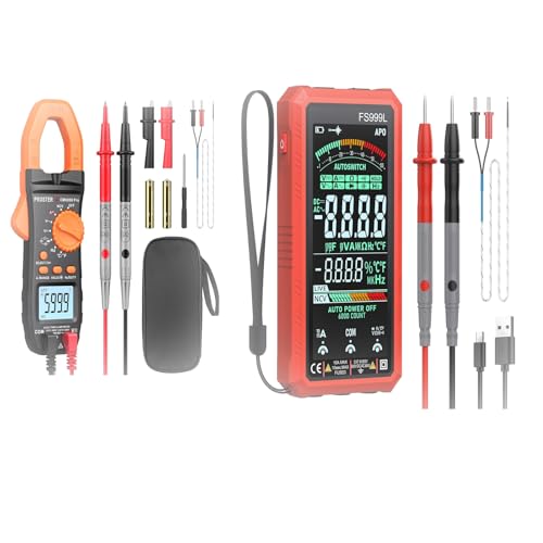 Clamp Meter 6000 Count - Smart Multimeter 6000 Count