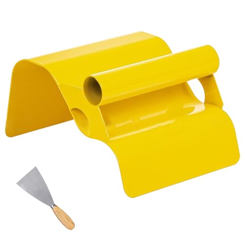Concrete Curb Trowel, Curb Tool for Concrete Edging, Concrete Curb Machine, Landscape Curb Trowel with Putty Knife