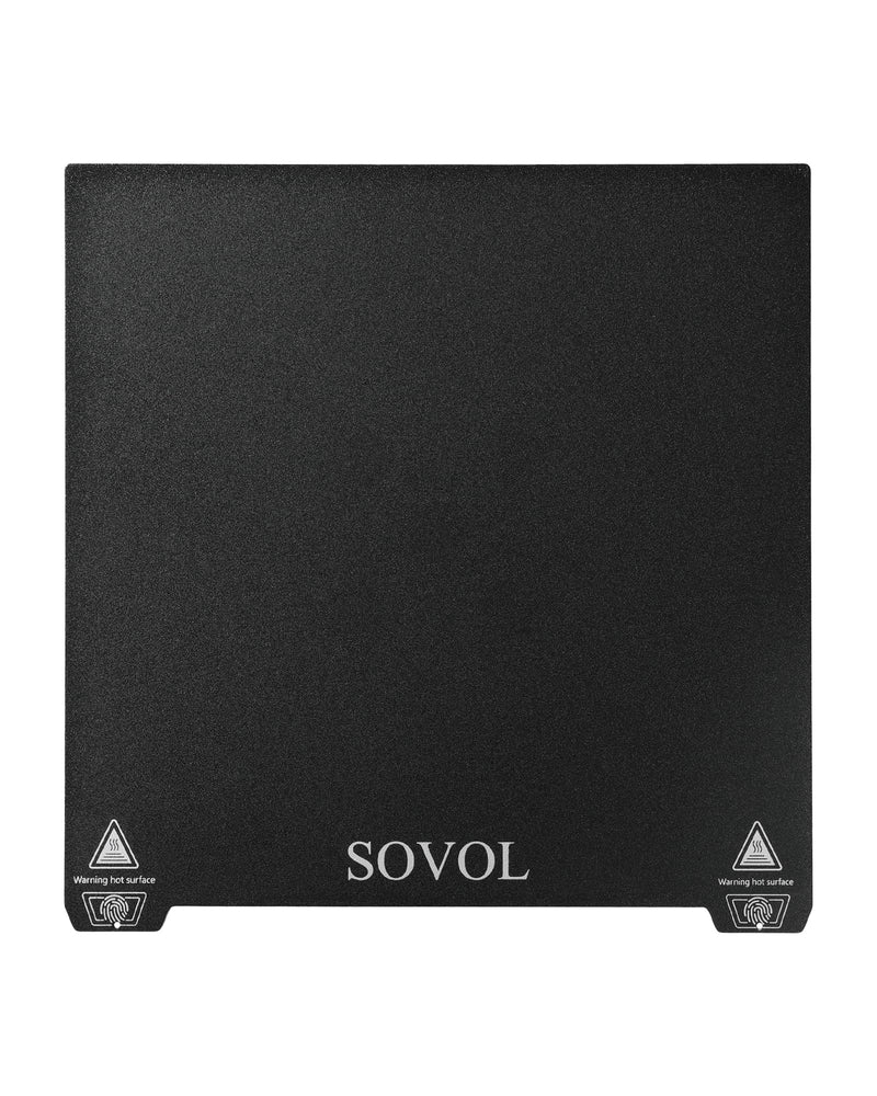 Sovol SV08 Flexible Steel Platform with PEI Surface for Sovol SV08 355 x 355mm (without Magnetic Bottom Sheet) For SV08