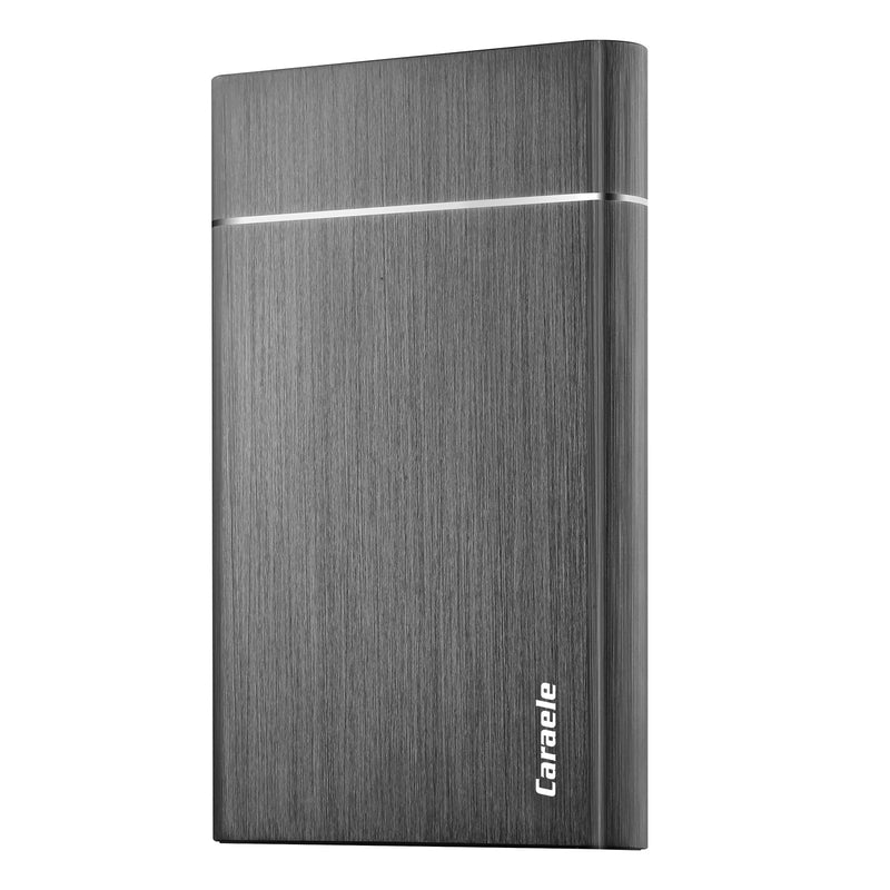 1TB Portable External Hard Drive USB3.0 Mobile HDD Storage for PC, Mac, Desktop, Laptop, Mac, Chromebook, Xbox One, Xbox 360, PS4 (Black) 1TB Black