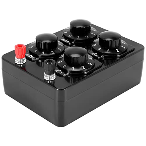 0-9999 Ohm Simple Resistance Box Variable Decade Resistance Teaching Instrument