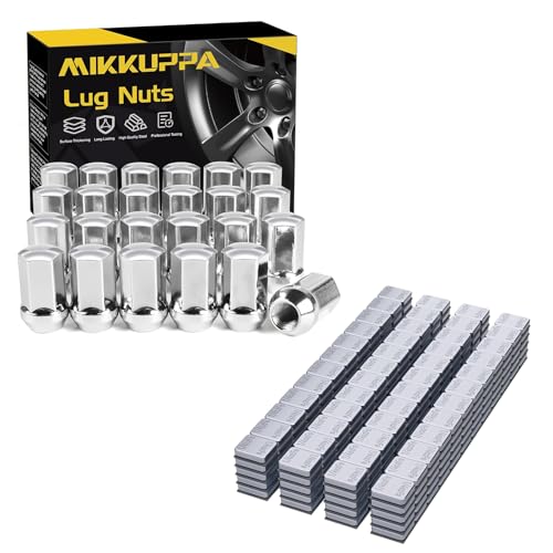 MIKKUPPA 24pcs M14x1.5 Lug Nuts & 1/4oz Wheel Weights