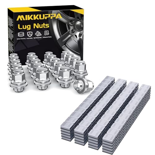 MIKKUPPA M12x1.5 Mag Lug Nuts & 1/4oz Wheel Weights