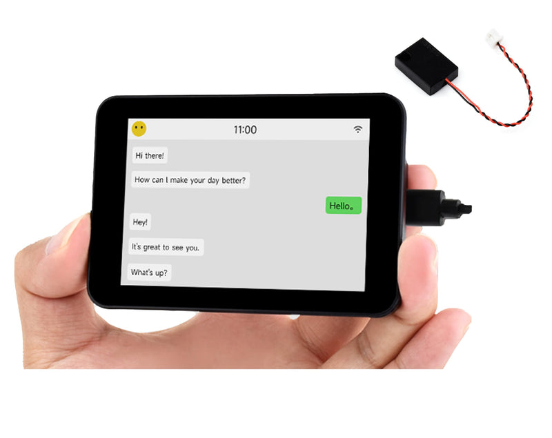ESP32-S3 3.5inch Capacitive Touch Display Development Board, 320×480 IPS, QSPI I2C Interface, Wi-Fi&BLE 5, ESP32 with Display, Supports AI Speech Interaction and Offline Voice Control, with Speaker