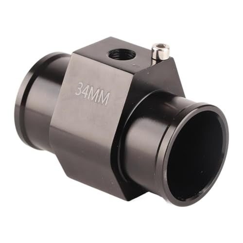 Alomejor 1.34 Inch M14 x 1.5 Hose Coolant Temperature Sensor Adapter Aluminium Water Hose Adapter with M14 Thread for a Coolant System