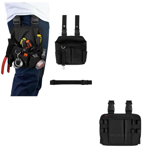 Tool Pouch Holster with Belt Clip Around Your Leg
