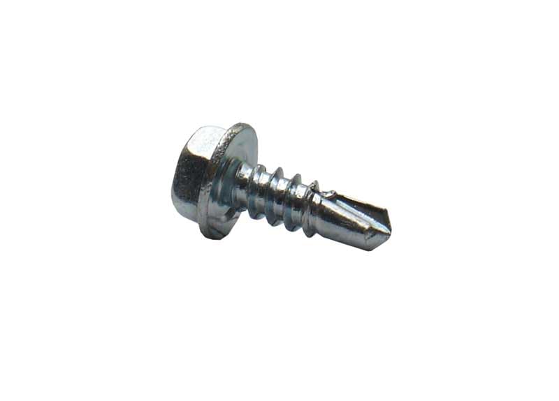 Self-Tapping Sheet Metal Screws - Size 8 x 1/2 in. - 1/4 in. Hex Head (500/Pkg.)