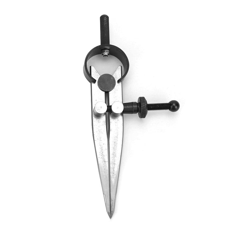 75 mm Spring Compass, Marking Compass, Compass with Locking Wheel | Adjustable spring compass, for drawing arches and circles, bisecting angles and segment halving
