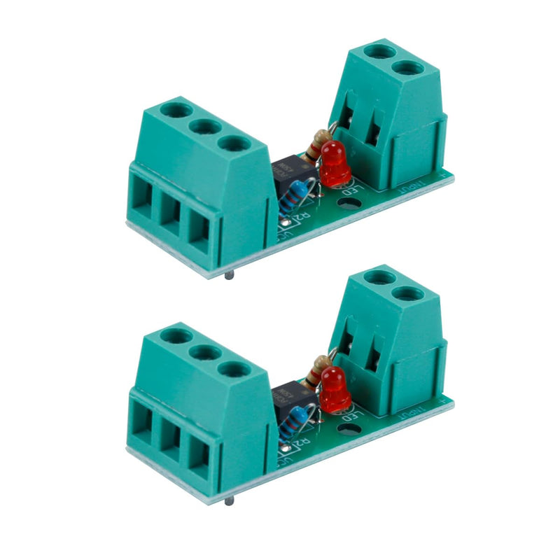 2 PCS Optical Isolator Module, Optocoupler 3V-5V12V/24V, 5KHz 1-Channel Insulated Current Transformer Board PC817 EL817 PLC Processors