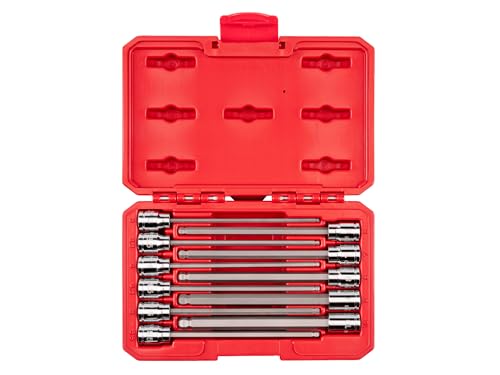 TEKTON Long Ball End Hex Bit Socket Set, 11-Piece | SHB91320 11-Piece (3-10 mm)