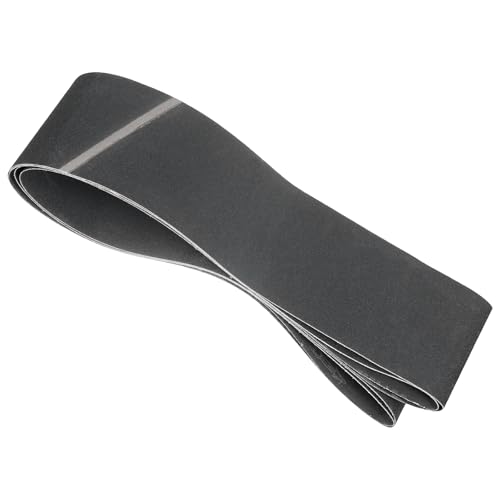 Sanding Belts 4 x 106 Inch 120 Grit Silicon Carbide 3 Pack 4 x 106 inch(120 Grits)