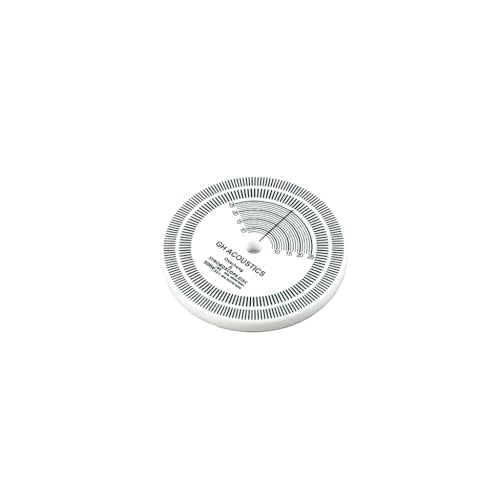 LP Vinyl Record Player Phono Tachometer Calibration Strobe Disc Strobe Mat 33 45 RPM
