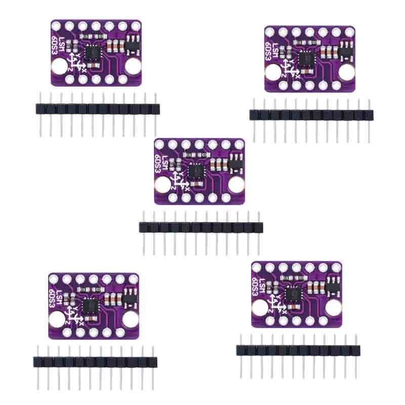 5pcs GY-LSM6DS3 LSM6DS3 Sensor