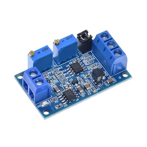 Voltage Converter Module Industrial Signal Module 4-20mA Voltage 4-20mA 0-20mA to 0-3.3V 0-5V 0-10V Adjustable Industrial Converter Compatible with Microcontroller Automatic