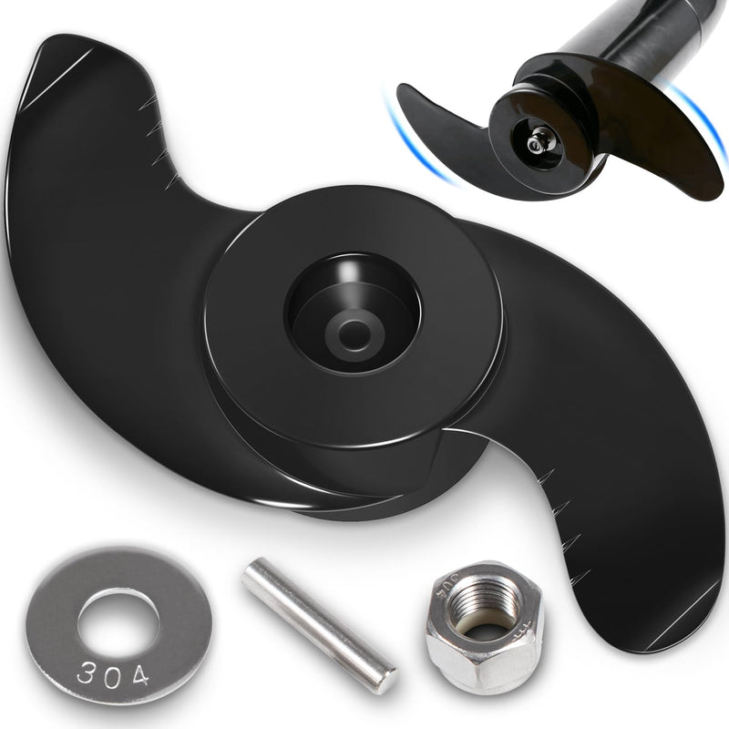 MKP-38 Weedless Wedge 2 Prop For Minn Kota 112 lb Thrust 4-1/2" Motors, 1865023, 2341160, 1378160 Trolling Motor Prop for Minn Kota Ulterra, Fortrex, Terrova, Riptide, Ultrex 112