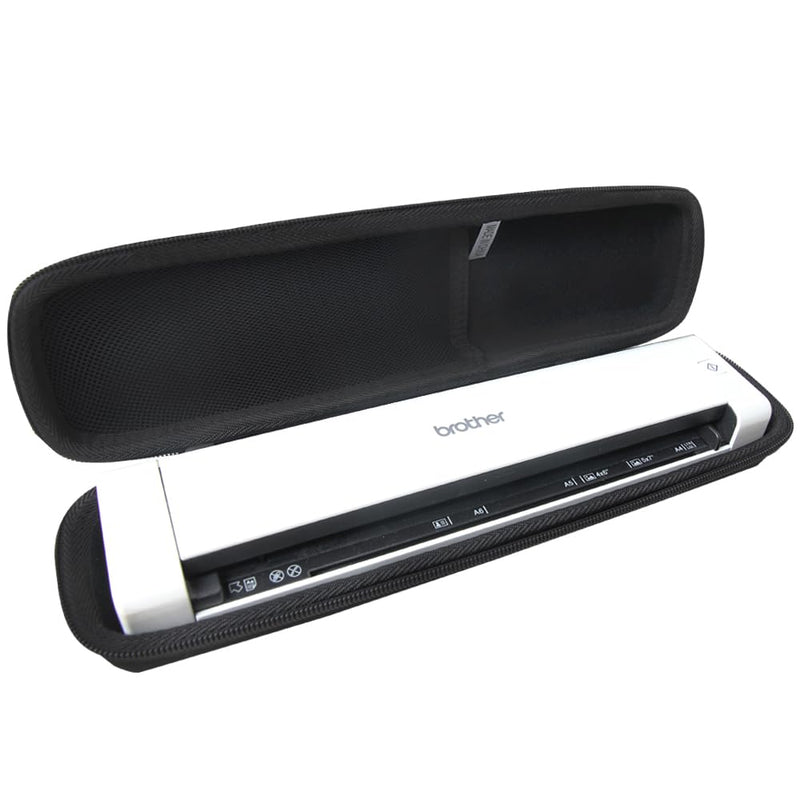 Adada Hard Travel Case for Brother DS-640 / DS-740D / DS-720D Duplex Compact Mobile Document Scanner