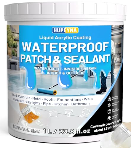 Hupeyna Liquid Waterproof Sealant, Invisible Waterproof Agent 1L