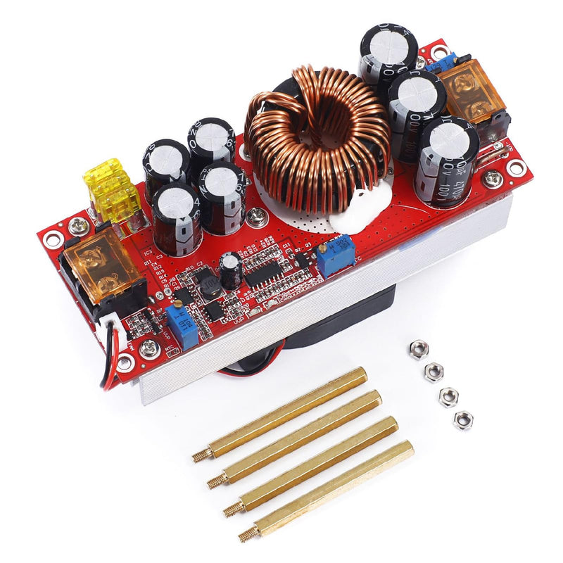 1800W 40A DC-DC Boost Converter, Step-up Converter Constant Power Supply Module 10-60V to 12V-90V