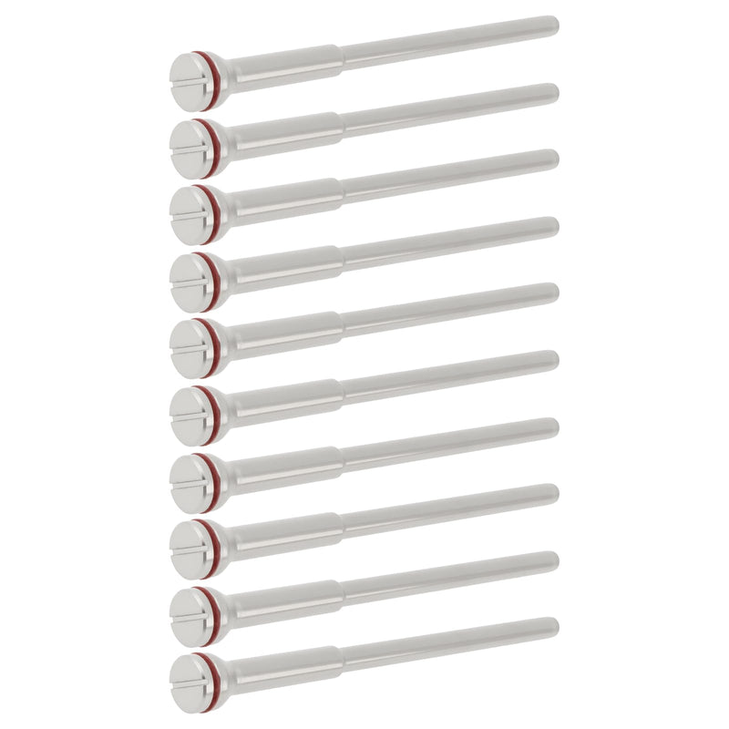 10 Pcs 2.35mm 3/32" Shank Mandrel for Rotary Tools Compatible with Dre-Mel