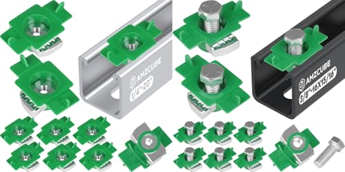 1/4"-20 Nylon Channel Nut & 3/8"-16 Nylon Nut and Bolt